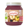 BABYBIO bio jablko a sušené slivky 130 g