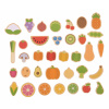 Bigjigs Toys Magnetky ovocie a zelenina