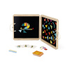 Janod Magnetická tabuľa s magnetkami origami puzzleZvieratká
