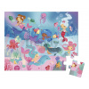 Puzzle v kufríku Morské víly Mermaids Janod 24 dielov