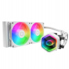 COOLER MASTER Liquid cooler CPU MasterLiquid ML240L Core ARGB White (MLW-D24M-A18PA-RW)
