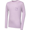 Juniorské merino triko SENSOR Df Logo Up mystic violet Velikost: 160, Barva: fialová