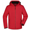 James&Nicholson Pánska zimná bunda JN1054 Red XL