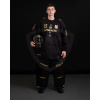 Unihoc Alpha Evolab Goalie Helmet Set Black-Gold XS černá-zlatá
