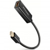 AXAGON adaptér z Mini DisplayPort na HDMI 1.4 / RVDM-HI14N / 4k/30Hz / 0,2m