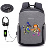 Batoh Splatoon Anti-Theft s USB (Batoh Splatoon Anti-Theft s USB)