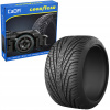 CADA SADA PNEUMATÍK 1:10 S LICENCIOU GOODYEAR PRE RC A STATICKÉ MODELY, 4 KS