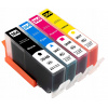 4x ATRAMENTY PRE HP DESKJET 5524 5520 3520 3070A 364XL