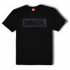 Davca Pánske tričko s logom, matná čierna, veľkosť XL