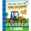 Knížka s puzzle Vše, co jezdí