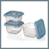 BANQUET CULINARIA plastová sada úložných dóz 6,5 x 6,5 x 4 cm, 0,1 l, 3 ks – 55075229NB