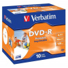 DVD-R Verbatim 4,7 GB (120min) 16x Printable jewel box, 10ks/pack