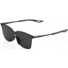 100% LEGERE SQUARE - Polished Black - Smoke Lens