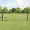 zahrada-XL Plot s stĺpmi Sivá 0.5 x 10 m Oceľ 3351798