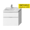 Jika H40J4254035001 CUBITO-N 75 umývadlová skrinka 74x68x43cm,2 zásuvky,výrez vpravo,biela H40J4254035001