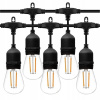 Girlandy svetla - GirlAnda LED vodotesné záhradné lampy 15 m (GirlAnda LED vodotesné záhradné lampy 15 m)