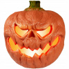 Halloween svietiaca tekvica, 18 cm