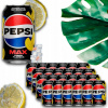 Pepsi Max Lemon Zero Cukrový nápoj Osviežujúca sýtená plechovka Cola 330 ml