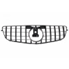 KITT Specials Front Grille suitable for Mercedes C-Class W204 S204 Limousine Station Wagon (2007-2014) GT-R Panamericana Design Black