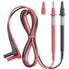 Benning 044145 sada bezpečnostních měřicích kabelů lamelová zástrčka 4 mm zkušební hroty 1.00 m černá, červená 1 ks