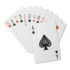 Klasické hracie karty v plastovej krabičke, 54 kariet, červená