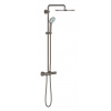 Grohe Euphoria - Sprchový systém 310 s termostatickou batériou na omietku, kefovaný tmavý grafit 26075AL0
