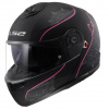 Prilba LS2 FF908 STROBE II LUX M.BLACK PINK-06 Veľkosť: XXL (63-64 cm)