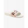 Roxy Pantofle Roxy, Slippy II white/crazy pink print 2024 dámské Velikost: EUR37