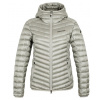 Dámska páperová bunda Hannah Ary light gray stripe M