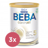 3x BEBA COMFORT 5 Mlieko dojčenské, 800 g, 24m +