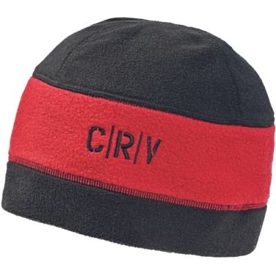 CRV TIWI čiapka fleece Farba: černá/červená, Veľkosť: M/L