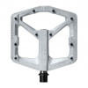 CRANKBROTHERS pedále STAMP 2 LARGE raw silver
