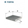 Kabínový uhlíkový filter Filtron K1321A (Filtron K1321A)