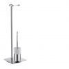 SMEDBO SO - OUTLINE FK322P - Stojan na toaletný papier a WC kefu CHL - chróm lesklý