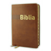 Kolektív autorov Svätá Biblia - Roháček, 2020, stredná, tmavohnedá, zlatá oriezka, s indexami