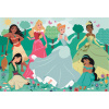 CLEMENTONI Puzzle Disney princeznej MAXI 104 dielikov (23767)