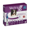 VECTRA 3D spot-on psy M 10–25 kg modrý 3 x 3,6 ml
