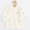 Dojčenský kabátik z organickej bavlny New Baby Olivy Béžová 62 (3-6m)