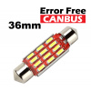 LED autožiarovka 36mm CANBUS - 4014 SMD