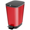 KIS CHIC BIN M 35L Odpadkový kôš 26,5 x 40,5 x 45 cm red metal