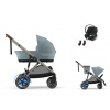 CYBEX e-Gazelle S Lux + Gazelle S Cot S Travel Set Aton B2 i-Size stormy blue 2025