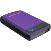 Transcend StoreJet® 25H3, StoreJet® 25H3, 2 TB, externí HDD 6,35 cm (2,5), USB 3.2 (Gen 1x1) , nachová, TS2TSJ25H3P