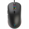 Herná myš k počítaču, drôtová USB Yenkee YMS 300BK REAPER RGB