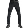 PANDO MOTO nohavice jeans KARLDO KEV 01 Extra short black - 32