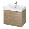 CERSANIT SET LARA skrinka orech s umývadlom MILLE SLIM 60 cm S801-319-DSM