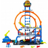HOT WHEELS CITY SET MEGA GARÁŽ PARKOVANIE Gigaslučka + autíčko, vrtuľník