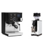 Rancilio Silvia BC PID, black + Eureka Mignon Zero, BL white