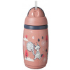 Tommee Tippee netečúci termohrnček Superstar so slamkou 266ml Pink