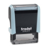 4911 pečiatka TRODAT printy čierna, Modrá pastelová