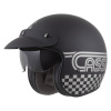 Cassida Moto přilba Oxygen Rondo 2.0 černá matná/stříbrná (Velikost: L (59-60))